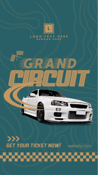 Racing Contest Instagram Story Design