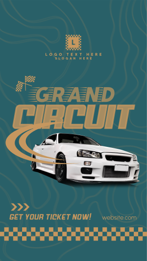Racing Contest Instagram story Image Preview