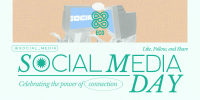 Modern Social Media Day Twitter post Image Preview