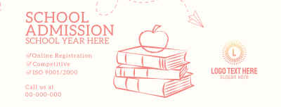 School Admission Year Facebook cover Image Preview