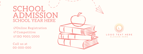 School Admission Year Facebook Cover Design Image Preview