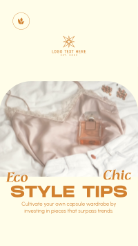 Eco Chic Tips YouTube short Image Preview