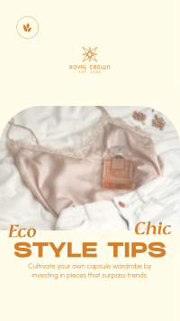 Eco Chic Tips YouTube Short Image Preview