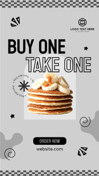 Pancake Day Promo Instagram reel Image Preview