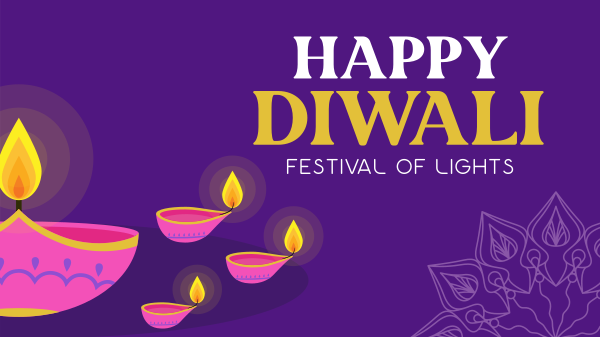 Diwali Festival Facebook Event Cover Design Image Preview