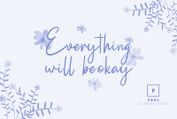 Everything will be okay Pinterest Cover Design