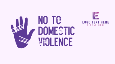 No to Domestic Violence Facebook event cover Image Preview