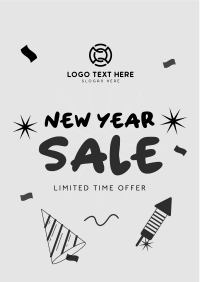 New Year Sale Flyer Image Preview