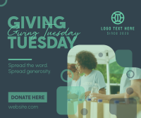 Minimal Giving Tuesday Facebook post Image Preview