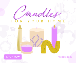 Fancy Candles Facebook post Image Preview