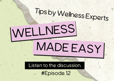 Easy Wellness Podcast Postcard Image Preview