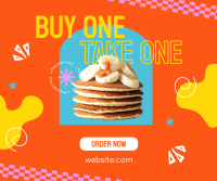 Pancake Day Promo Facebook Post Design