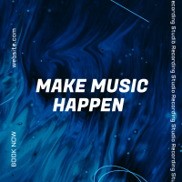 Music Studio Instagram Post Design