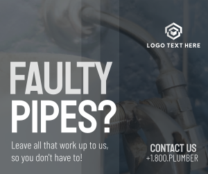 Faulty Pipes Facebook post Image Preview