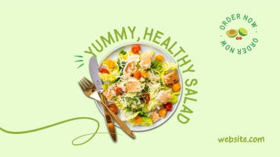 Clean Healthy Salad Facebook event cover Image Preview