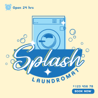 Splash Laundromat Instagram Post Image Preview