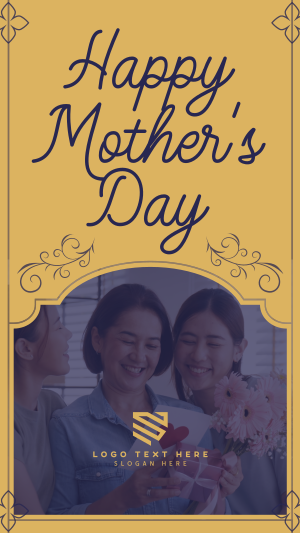 Elegant Mother's Day Greeting Instagram story Image Preview