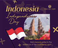 Independence Bali Indonesia Facebook post Image Preview