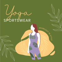 Yoga Sportswear Instagram post Image Preview