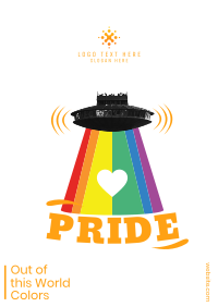 UFO Pride Poster Design