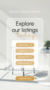 Elegant Real Estate TikTok Video Design