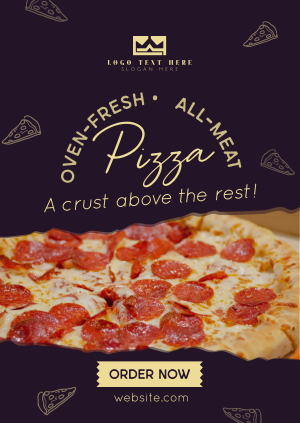 Pizza Food Restaurant Poster Image Preview