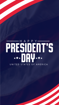 Presidents Day USA Facebook Story Design