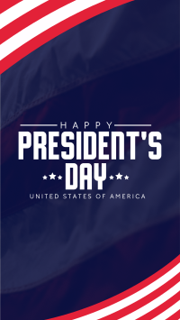 Presidents Day USA Facebook story Image Preview