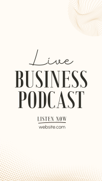 Corporate Business Podcast Instagram Story Design