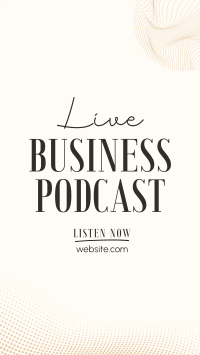 Corporate Business Podcast Instagram story Image Preview