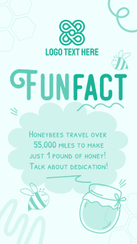Honey Bees Fact Facebook story Image Preview