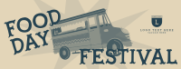 Food Truck Fest Facebook cover Image Preview