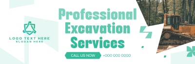 Professional Excavation Services Twitter header (cover) Image Preview