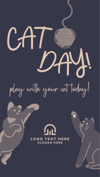 Cat Playtime Instagram Story Design