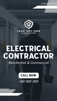  Electrical Contractor Service Instagram Reel Preview