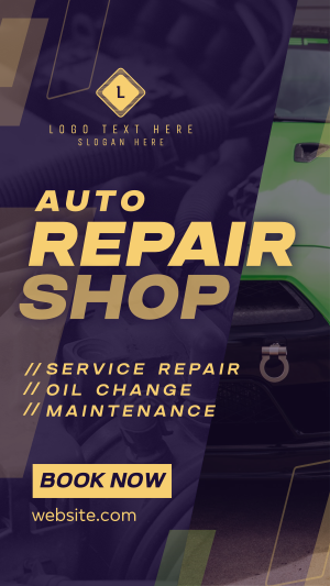 Trusted Auto Repair Facebook story Image Preview