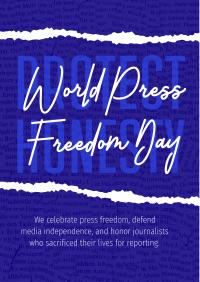 World Press Freedom Flyer Image Preview