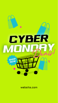 Cyber Monday Deals Instagram reel Image Preview