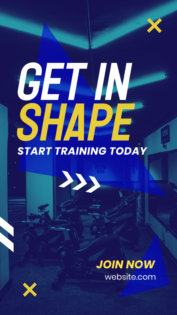 Fitness Coach Instagram Story Design Image Preview