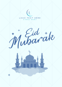 Eid Blessings Poster Design