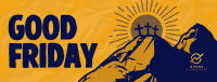 Good Friday Golgotha Facebook cover Image Preview