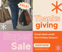 Super Sale this Thanksgiving Facebook post Image Preview