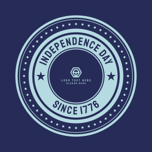 4th of July Badge Instagram post Image Preview