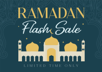 Ramadan Limited  Sale Postcard Image Preview