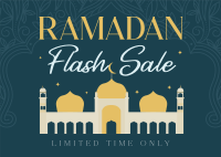 Ramadan Limited  Sale Postcard Design