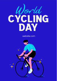 Cycling Day Flyer Design