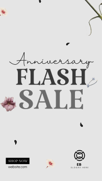 Anniversary Flash Sale Facebook story Image Preview