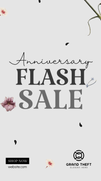 Anniversary Flash Sale Facebook story Image Preview