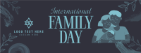 Floral Family Day Facebook cover Image Preview