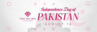 Independence Day of Pakistan Twitter Header Design